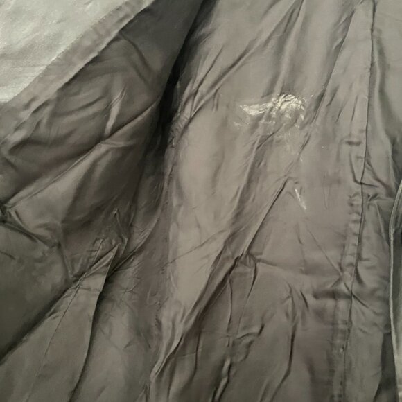 Wilfred, black faux leather, blazer, size small - Picture 4 of 4